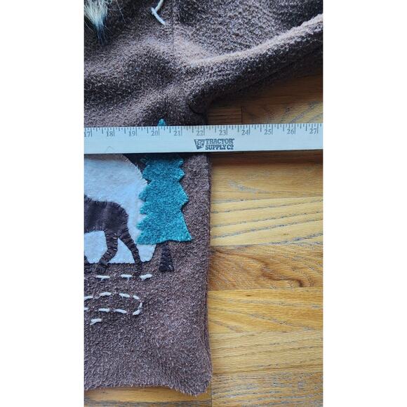 Tasha Polizzi Brown Jacket with Fur Trim - Picture 4 of 7